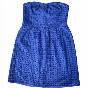 Summer strapless dress